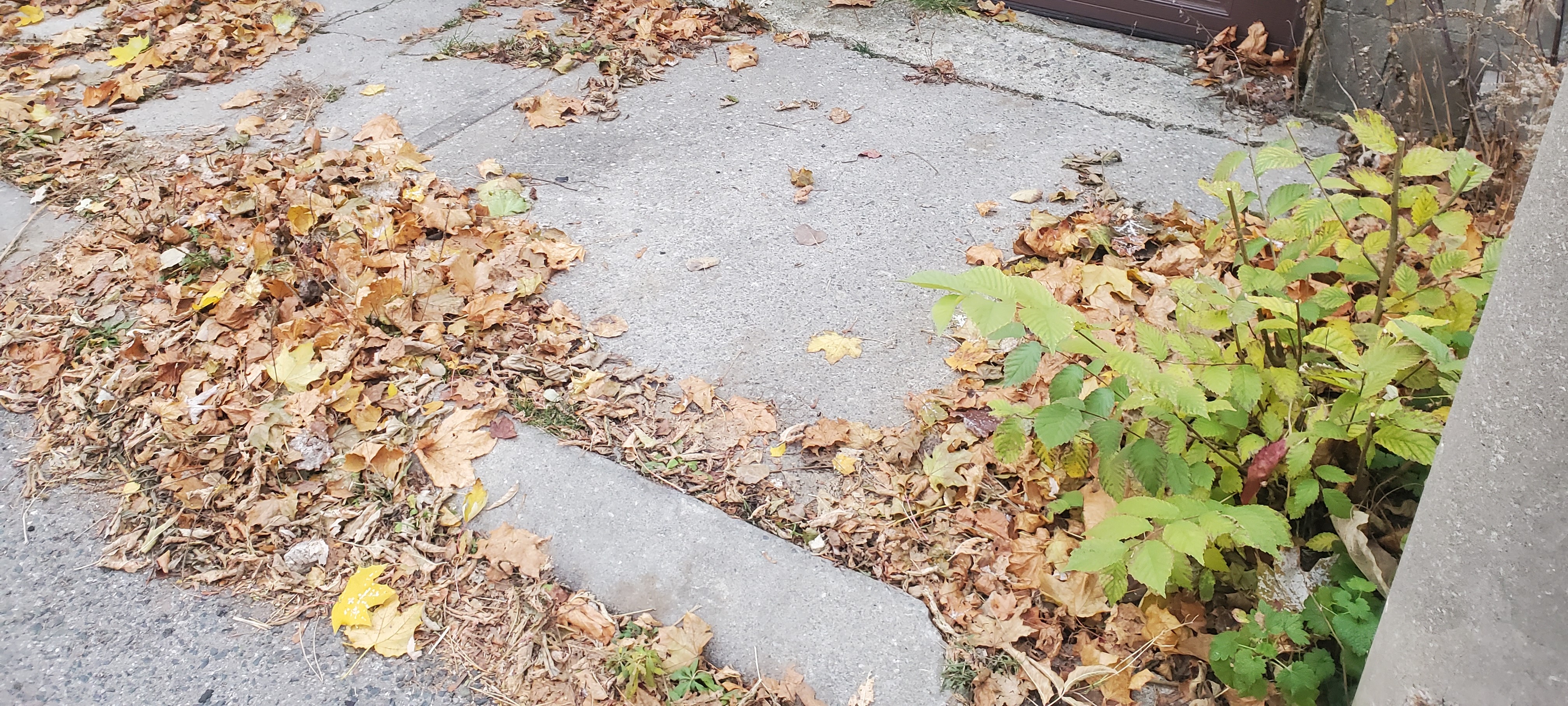 West side of Craven Road north small setbacks from road to garages