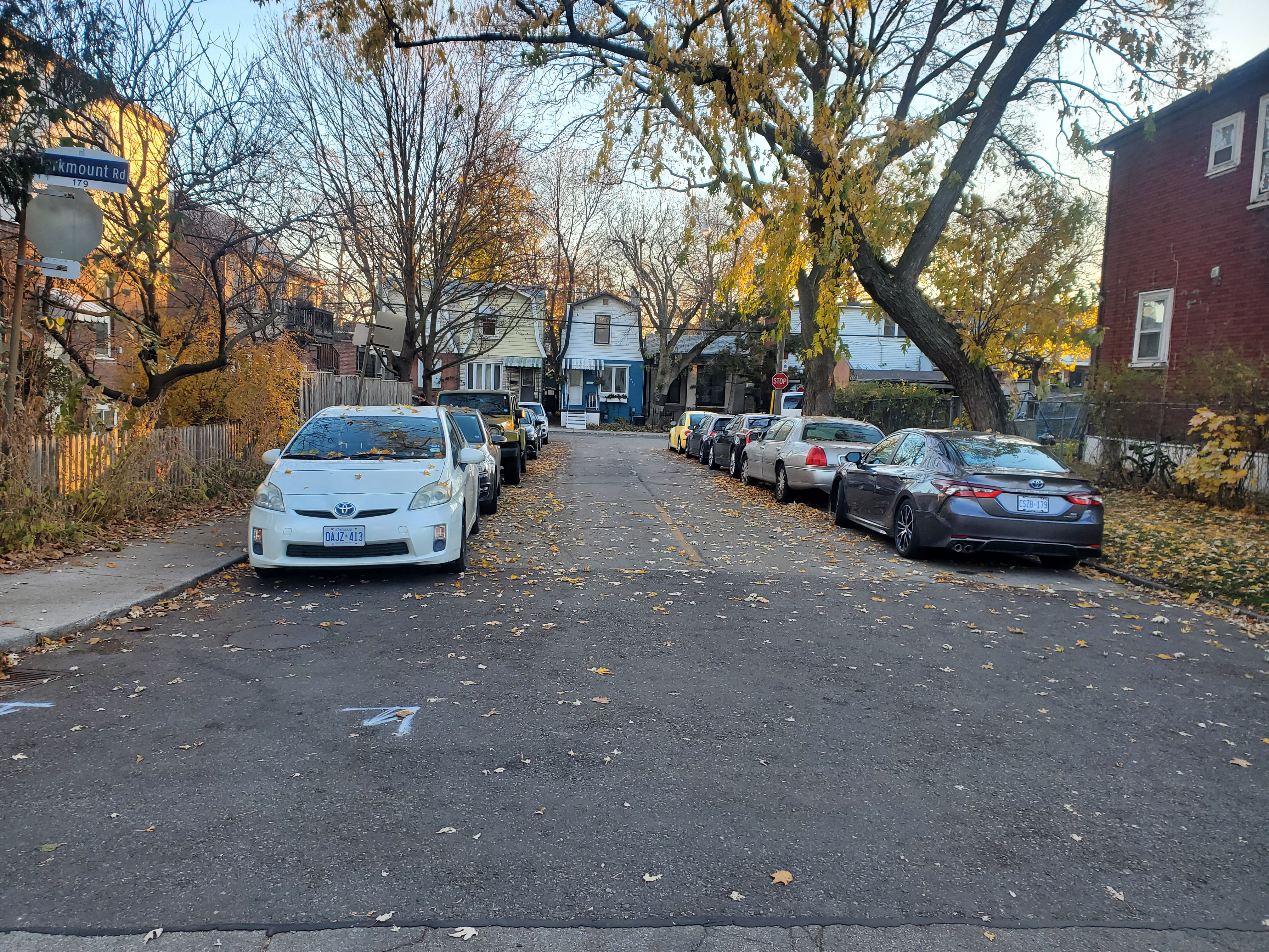 Mountjoy Avenue looking east